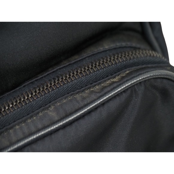 Prada Rucksack Logo Leather Navy Silver - Picture 5 of 8